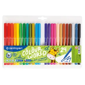 Popisovač CENTROPEN 7550 sada 24 farieb (fixy)